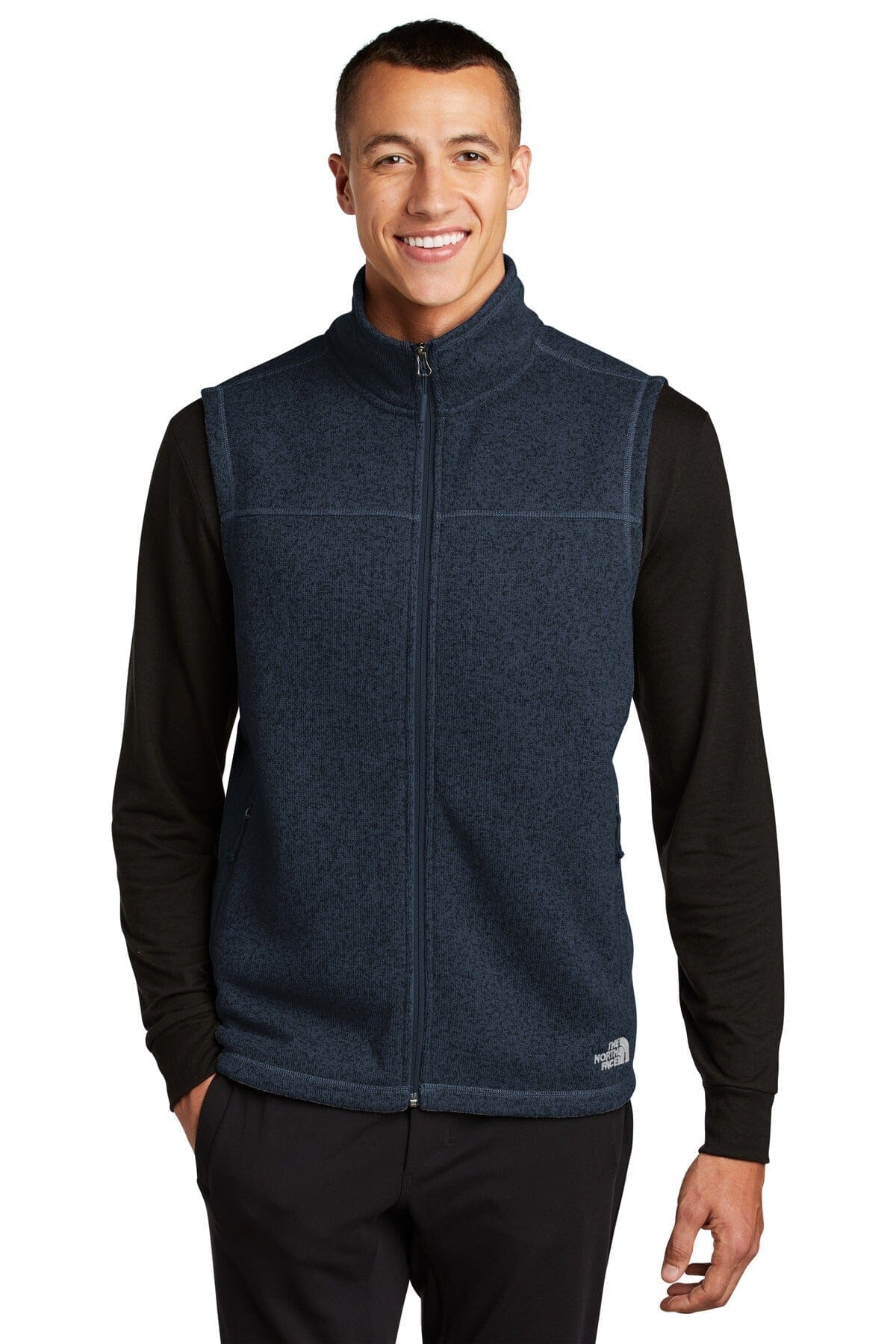 The North Face Sweater Fleece Vest LS Urban Navy Heather S