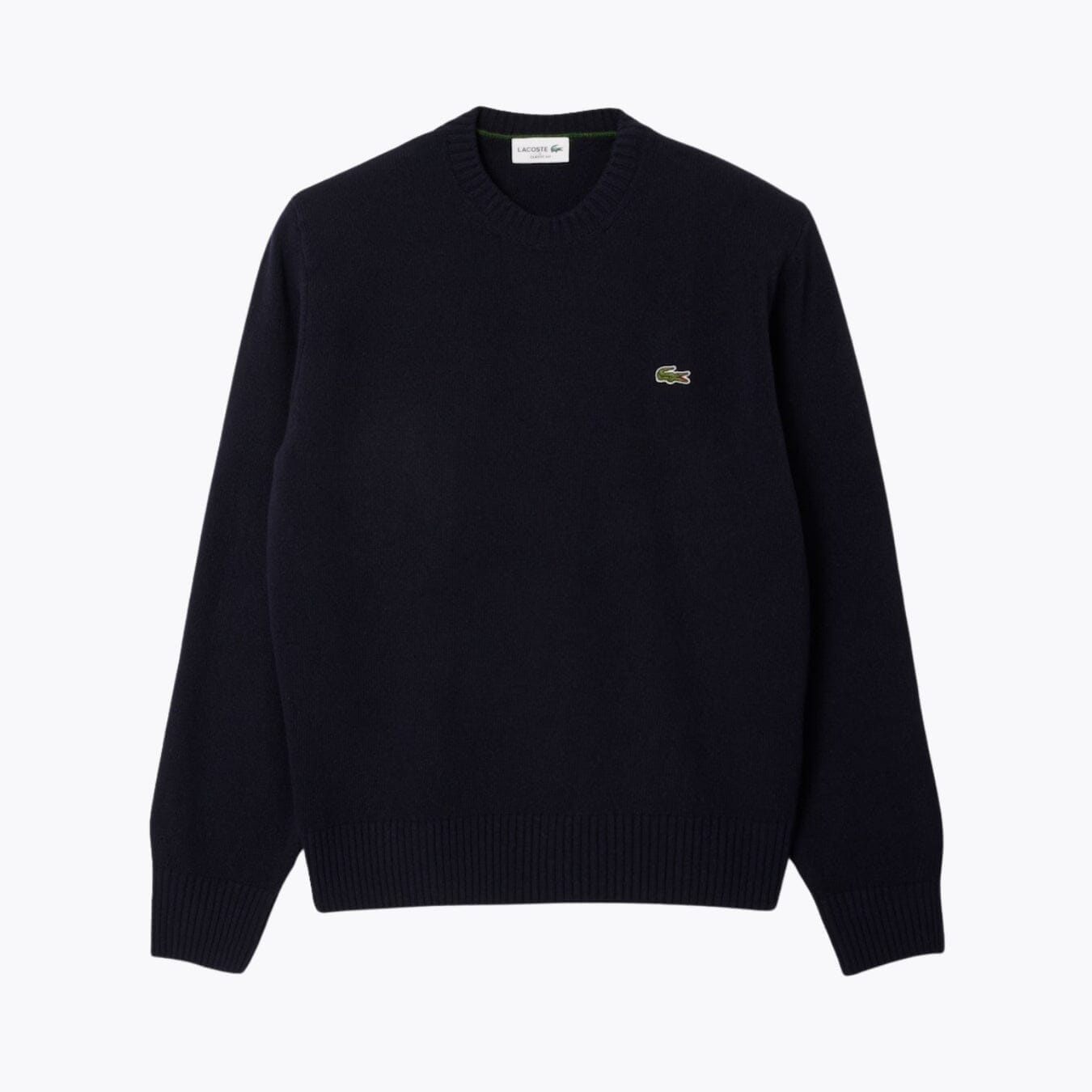Lacoste Carded Wool Crew Neck Sweater LS Midnight Blue S