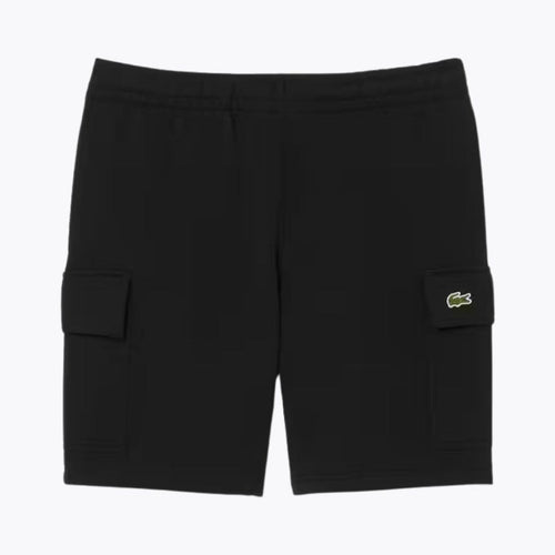 Lacoste Cotton Fleece Cargo Shorts LS Black S