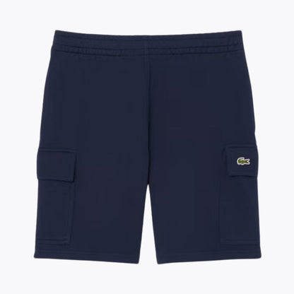 Lacoste Cotton Fleece Cargo Shorts LS Midnight blue S