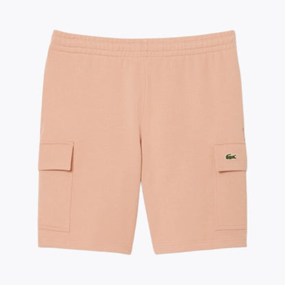 Lacoste Cotton Fleece Cargo Shorts LS Pinkish beige S