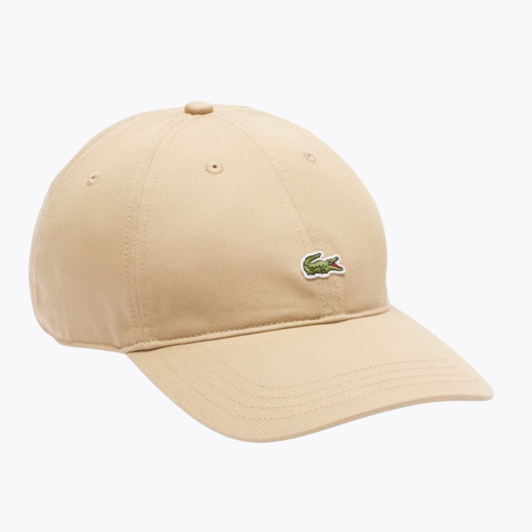 Lacoste Cotton Twill Cap LS Beige