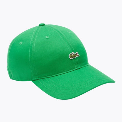 Lacoste Cotton Twill Cap LS Green