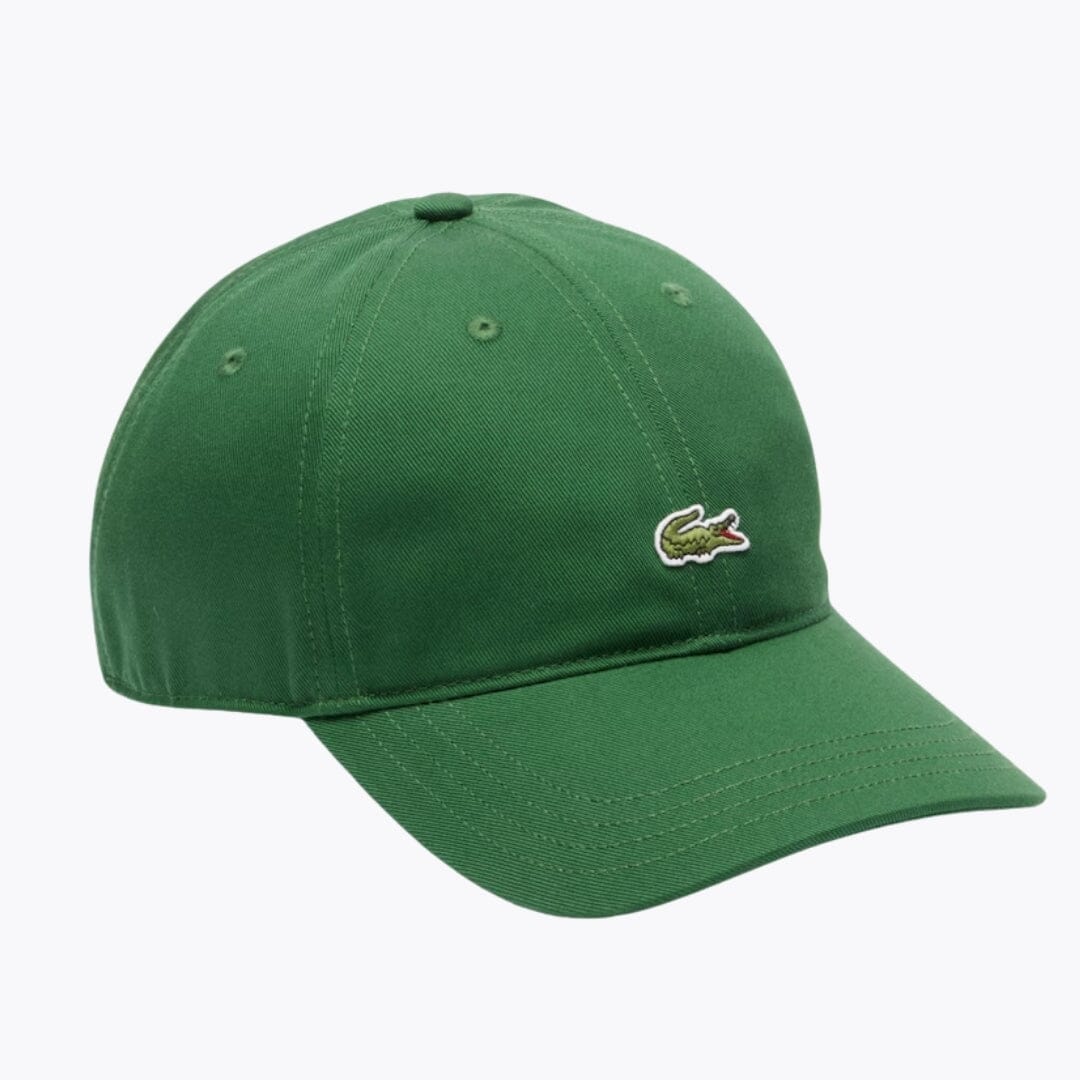 Lacoste Cotton Twill Cap LS Pine Green
