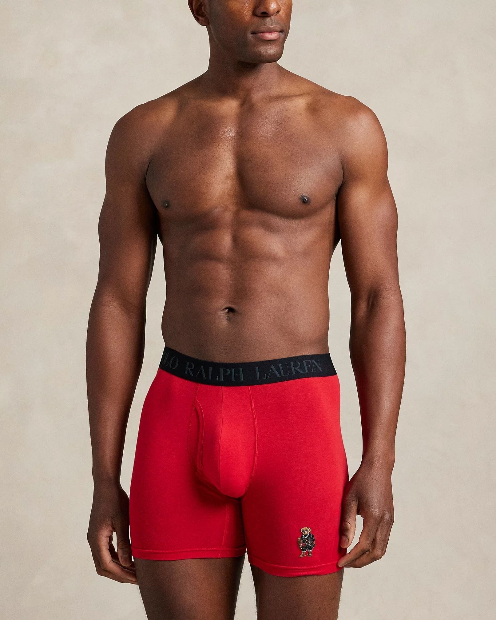 Ralph Lauren 4D-Flex Polo Bear Boxer Brief 3-Pack LS