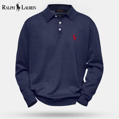 Ralph Lauren Cable-Knit Wool Knit Sweater LS Navy blue S