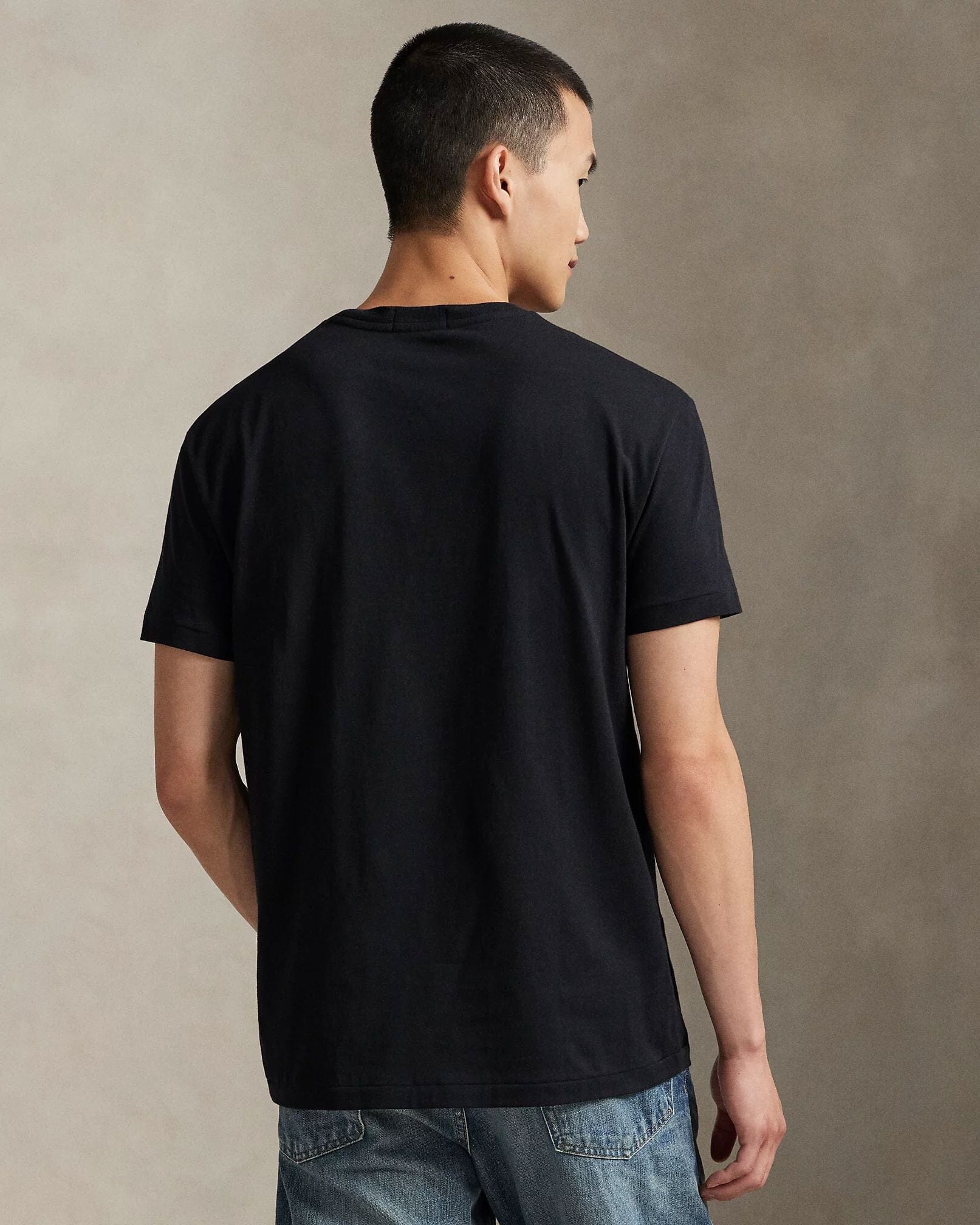 Ralph Lauren Classic Fit Polo Bear Jersey T-Shirt LS