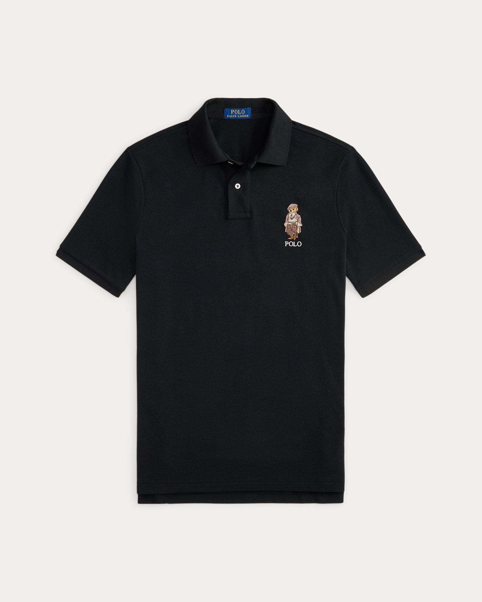 Ralph Lauren Classic Fit Polo Bear Mesh Polo Shirt LS