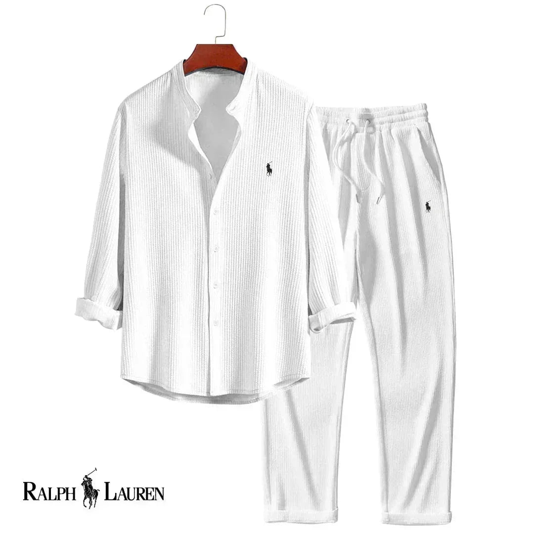 Ralph Lauren Essential Set – Sophistication in Every Detail LS White S