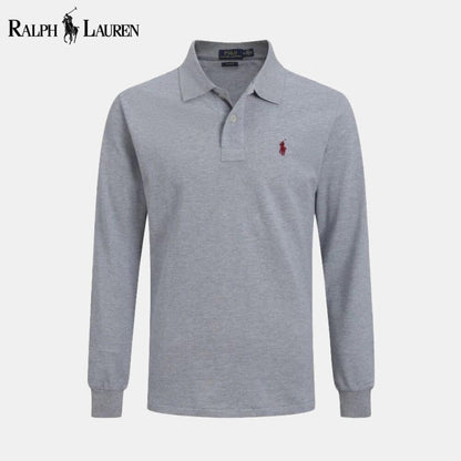 Ralph Lauren Long Slim Fit Dress Shirt LS Gray S