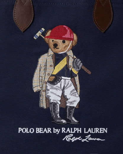 Ralph Lauren Polo Bear Canvas Shopper Tote LS