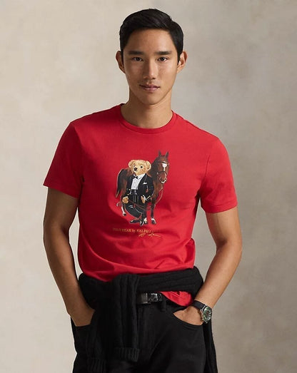 Ralph Lauren Polo Bear Cotton T-Shirt LS