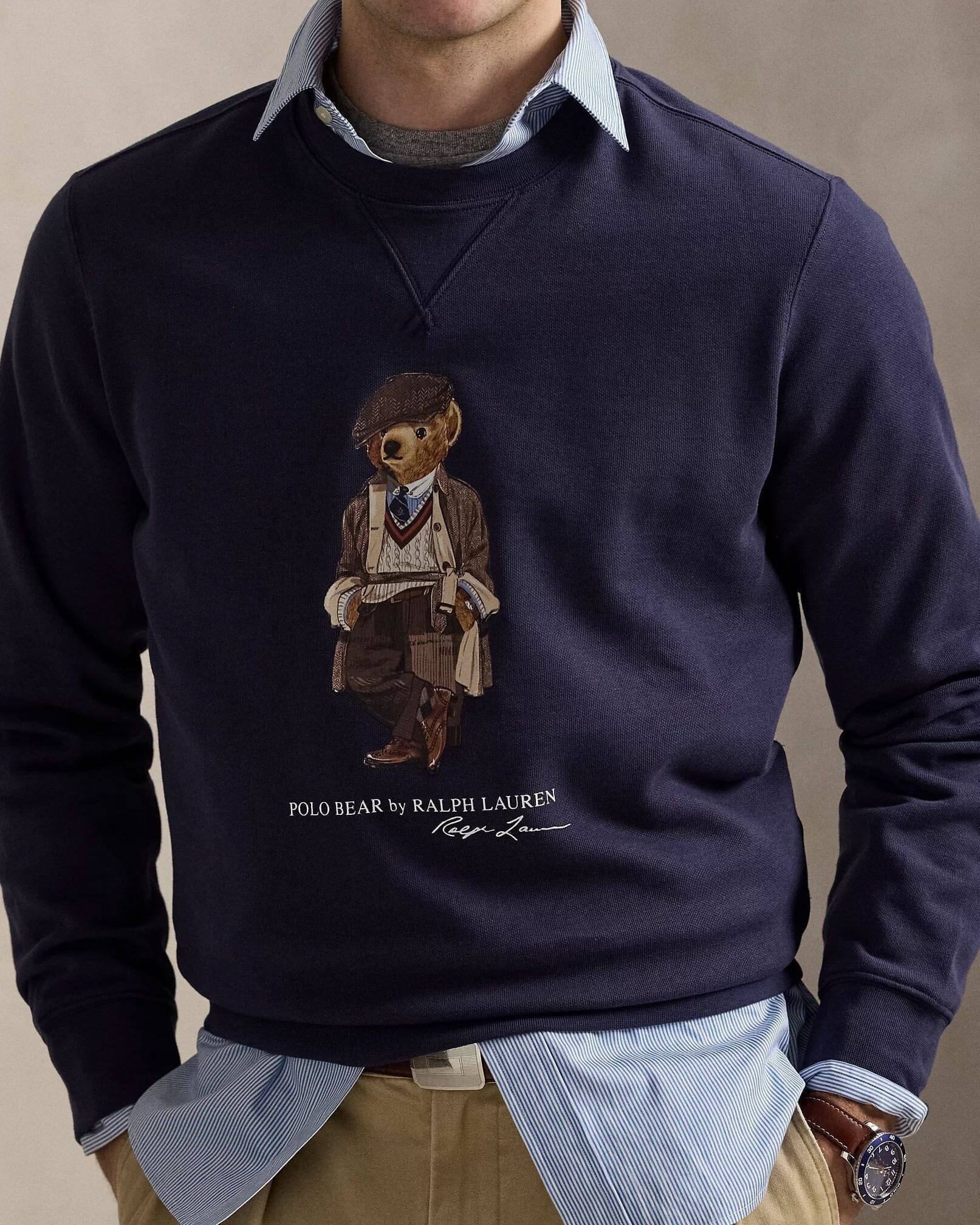 Ralph Lauren Polo Bear Fleece Sweatshirt LS