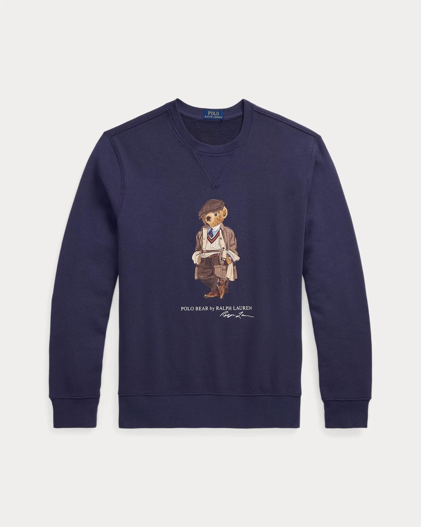 Ralph Lauren Polo Bear Fleece Sweatshirt LS Faded blue S