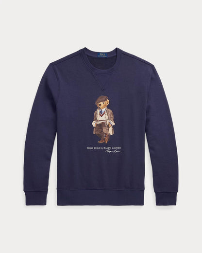 Ralph Lauren Polo Bear Fleece Sweatshirt LS Faded blue S