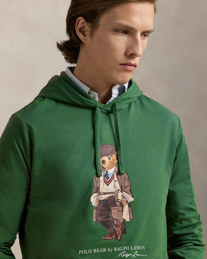 Ralph Lauren Polo Bear Jersey Hooded T-Shirt LS