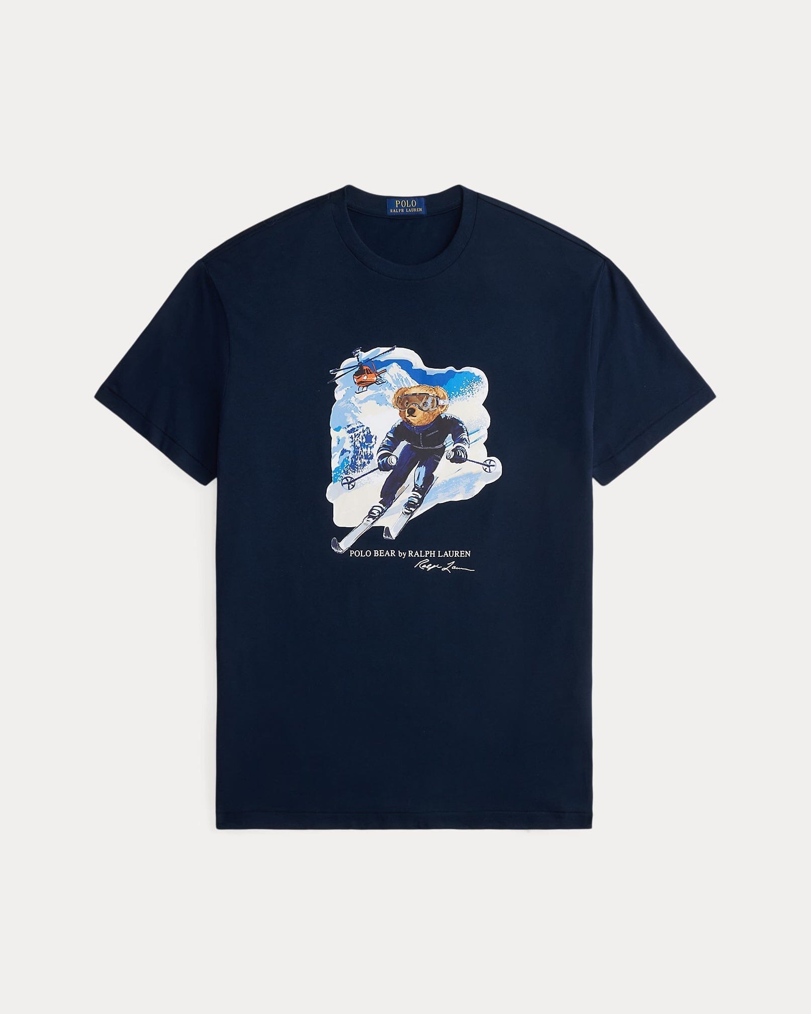 Ralph Lauren Polo Bear Jersey T-Shirt In A Classic Fit LS