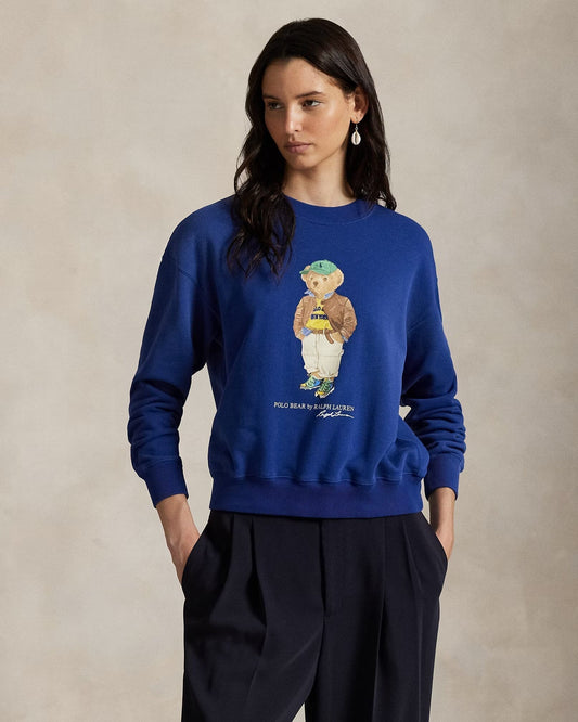 Ralph Lauren Polo Bear Lightweight Fleece Crewneck LS