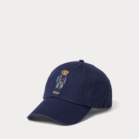 Ralph Lauren Polo Bear Twill Ball Cap LS Newport Navy