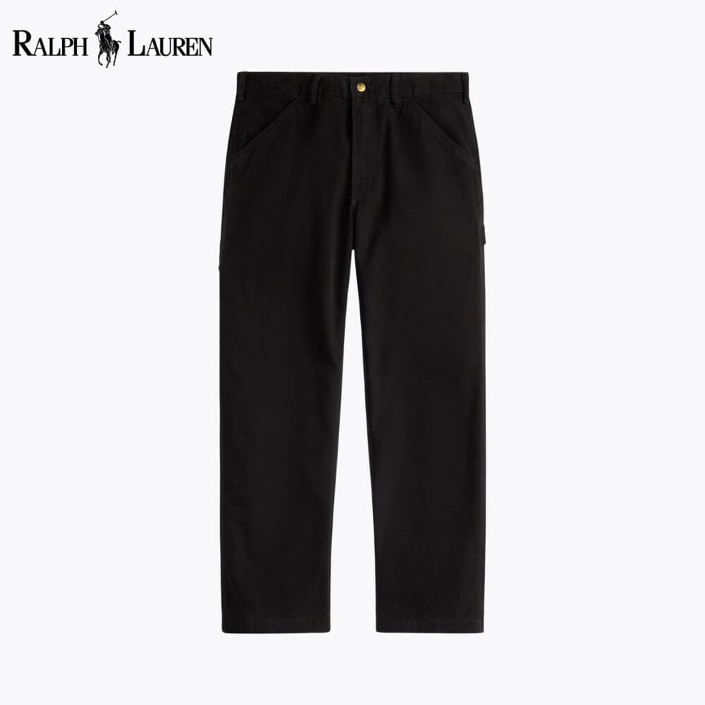 Ralph Lauren Polo Dungaree Canvas Carpenter Trouser LS Black 28