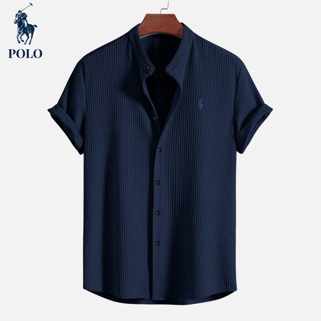 Ralph Lauren Polo Hampton Collar Shirt LS Dark Blue S