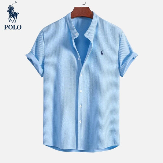 Ralph Lauren Polo Hampton Collar Shirt LS Light Blue S