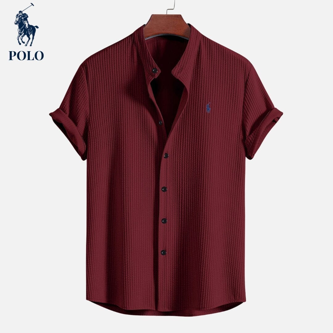 Ralph Lauren Polo Hampton Collar Shirt LS Red S
