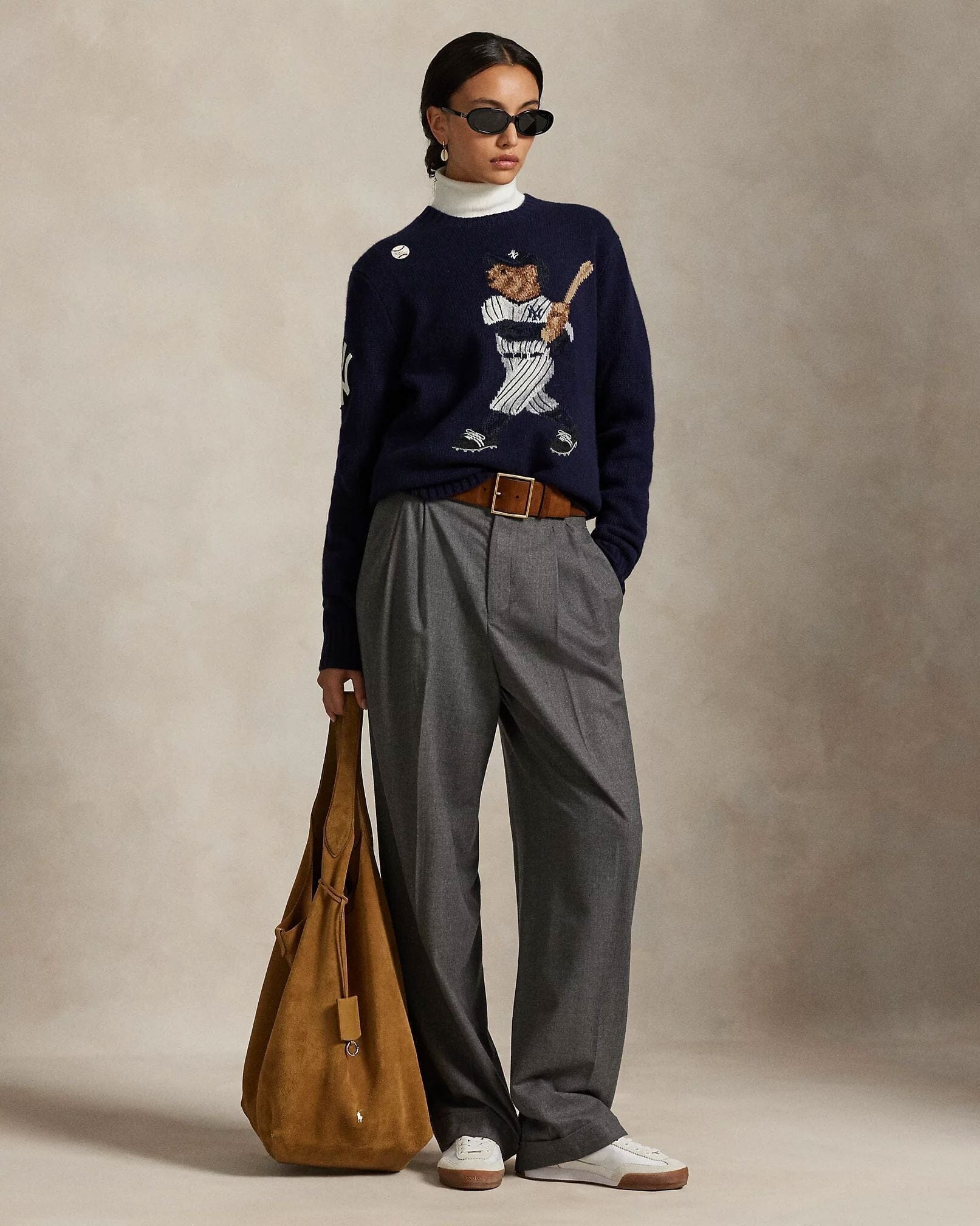 Ralph Lauren Polo Ralph Lauren Yankees Bear Sweater LS