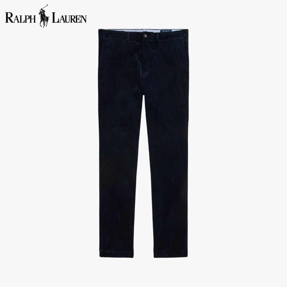 Ralph Lauren Straight Fit Stretch Corduroy Pant LS Blue Navy 28