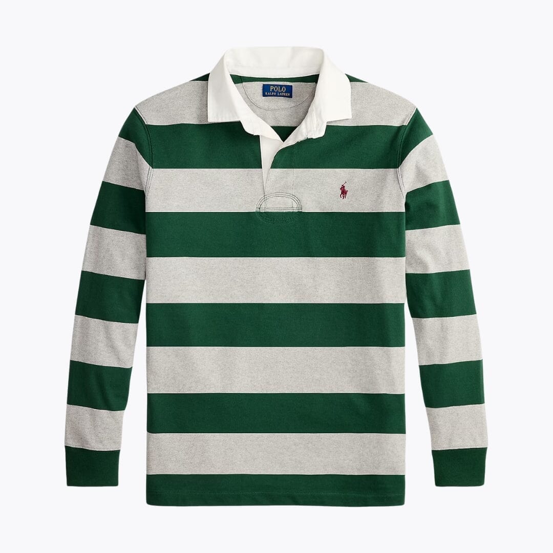 Ralph Lauren The Iconic Rugby Shirt LS Vintage Pine/Heather S