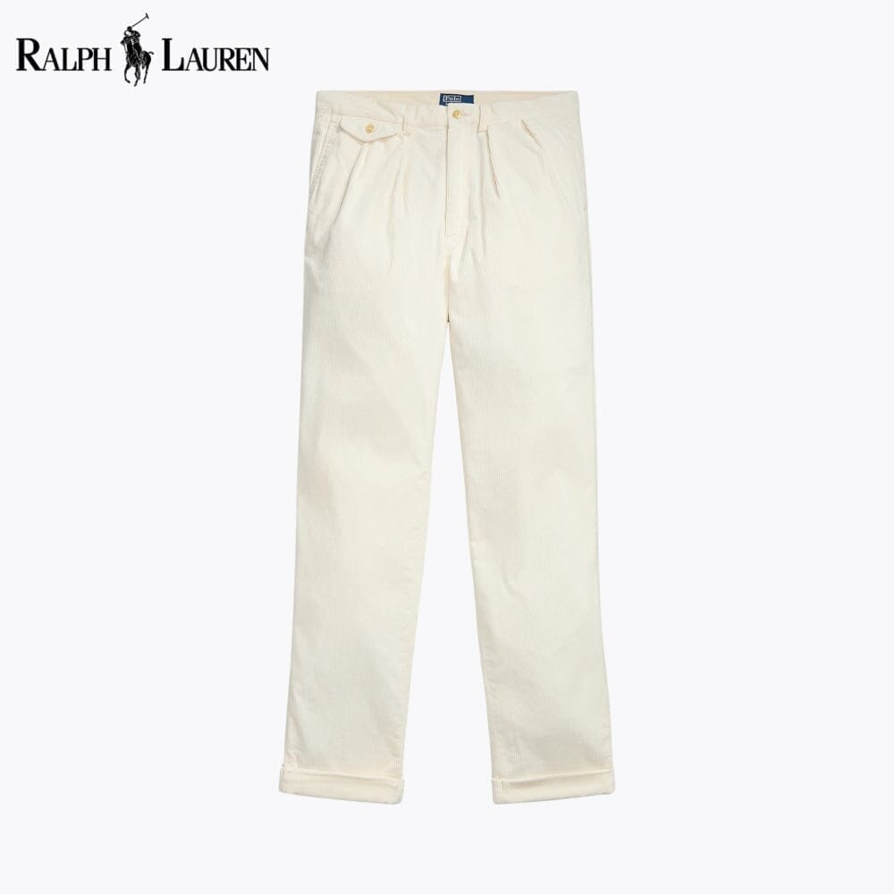 Ralph Lauren Whitman Relaxed Fit Corduroy Pant LS White 28