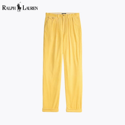 Ralph Lauren Whitman Relaxed Fit Corduroy Pant LS Yellow 28