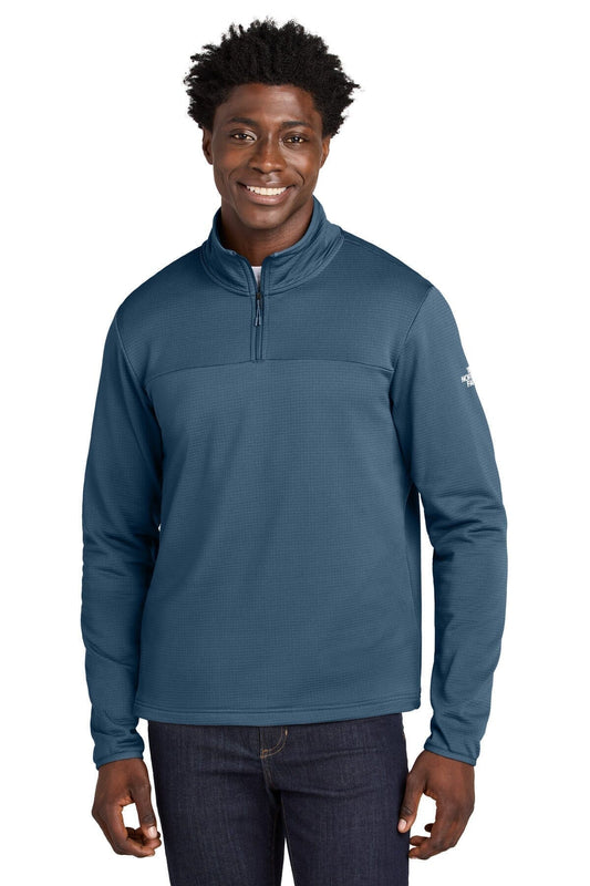 The North Face Aim 1/4-Zip Fleece LS Shady Blue S