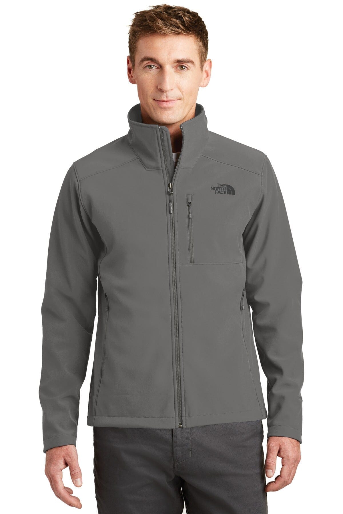 The North Face Apex Barrier Soft Shell Jacket. LS Asphalt Grey S
