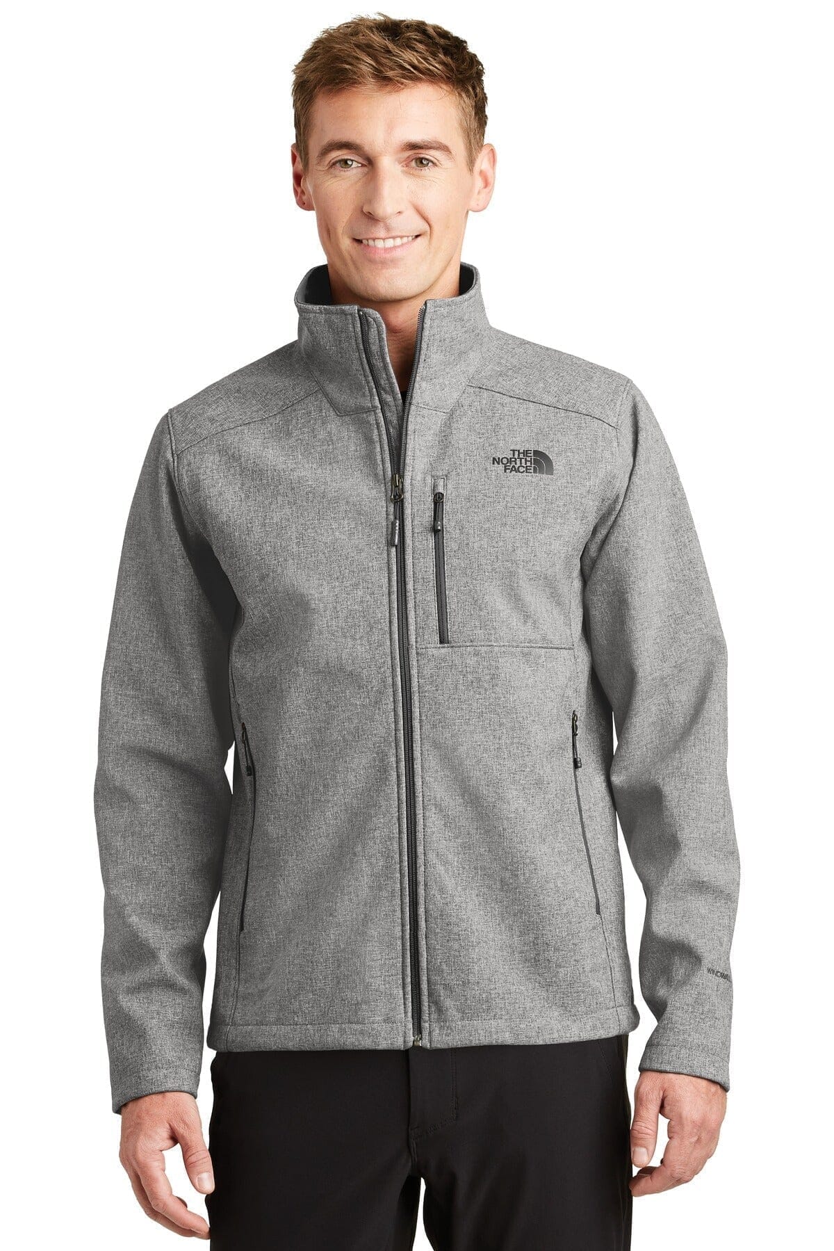 The North Face Apex Barrier Soft Shell Jacket. LS Medium Grey Heather S