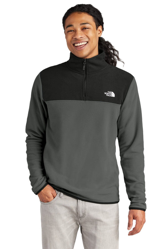 The North Face Glacier 1/4-Zip Fleece LS Asphalt Grey/ Black S