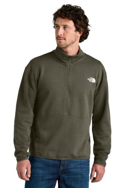 The North Face Sleeve Logo Pullover Hoodie LS New Taupe Green S
