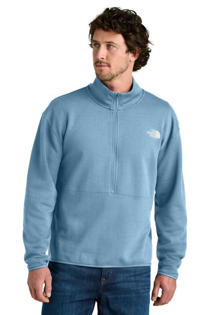 The North Face Sleeve Logo Pullover Hoodie LS Steel Blue S