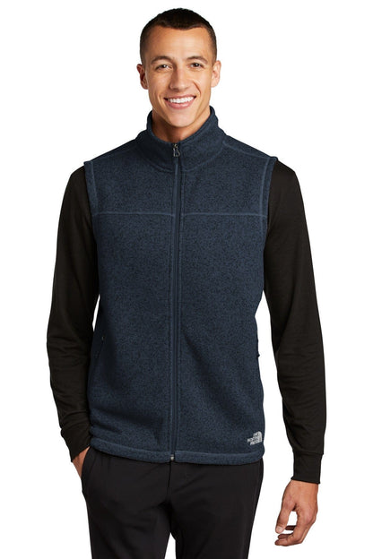 The North Face Sweater Fleece Vest LS Urban Navy Heather S
