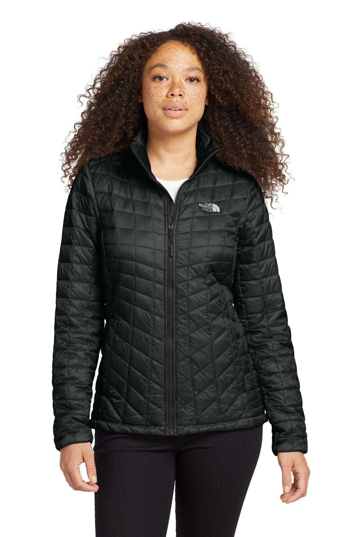 The North Face Women's ThermoBall Trekker Jacket. LS Matte Black 2XL