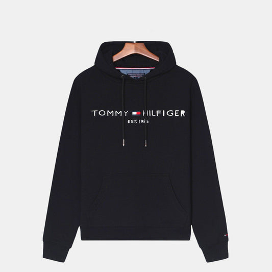 Tommy Hilfiger Premium Cotton Hoodie LS Black S